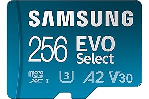 Samsung Evo Select 256GB Micro SD Card: Expand Storage for Android Devices
