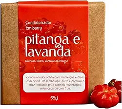 Condicionador Sólido Hidratante de Pitanga Senhor Saboeiro 55g
