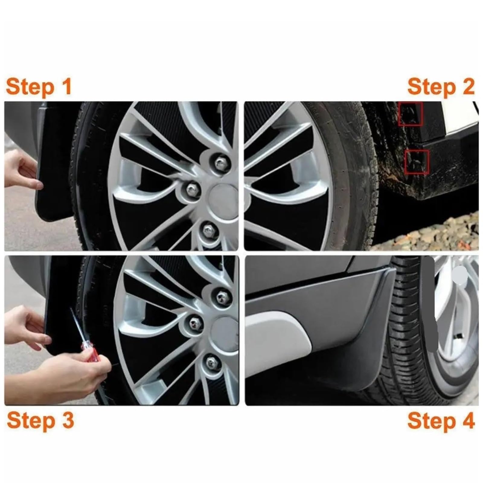 Pezzi Parafanghi Per Auto Trappole Per Parafanghi Auto Per Ford Per Mondeo MK4 MK5 2007~2019(2007-2013 MK4)