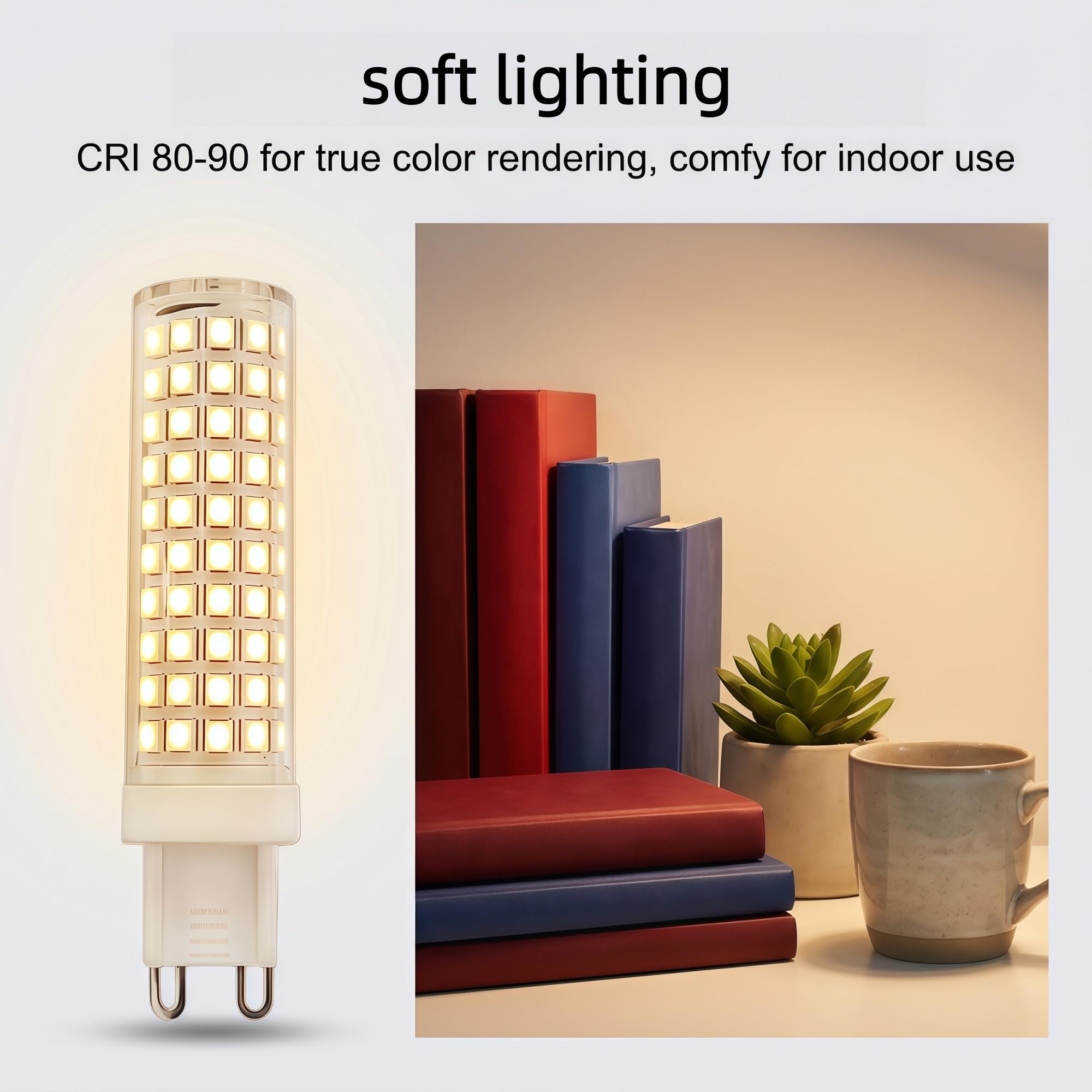 G9 LED 110v für Innen beleuchtung 10pcs 12W warmes Licht