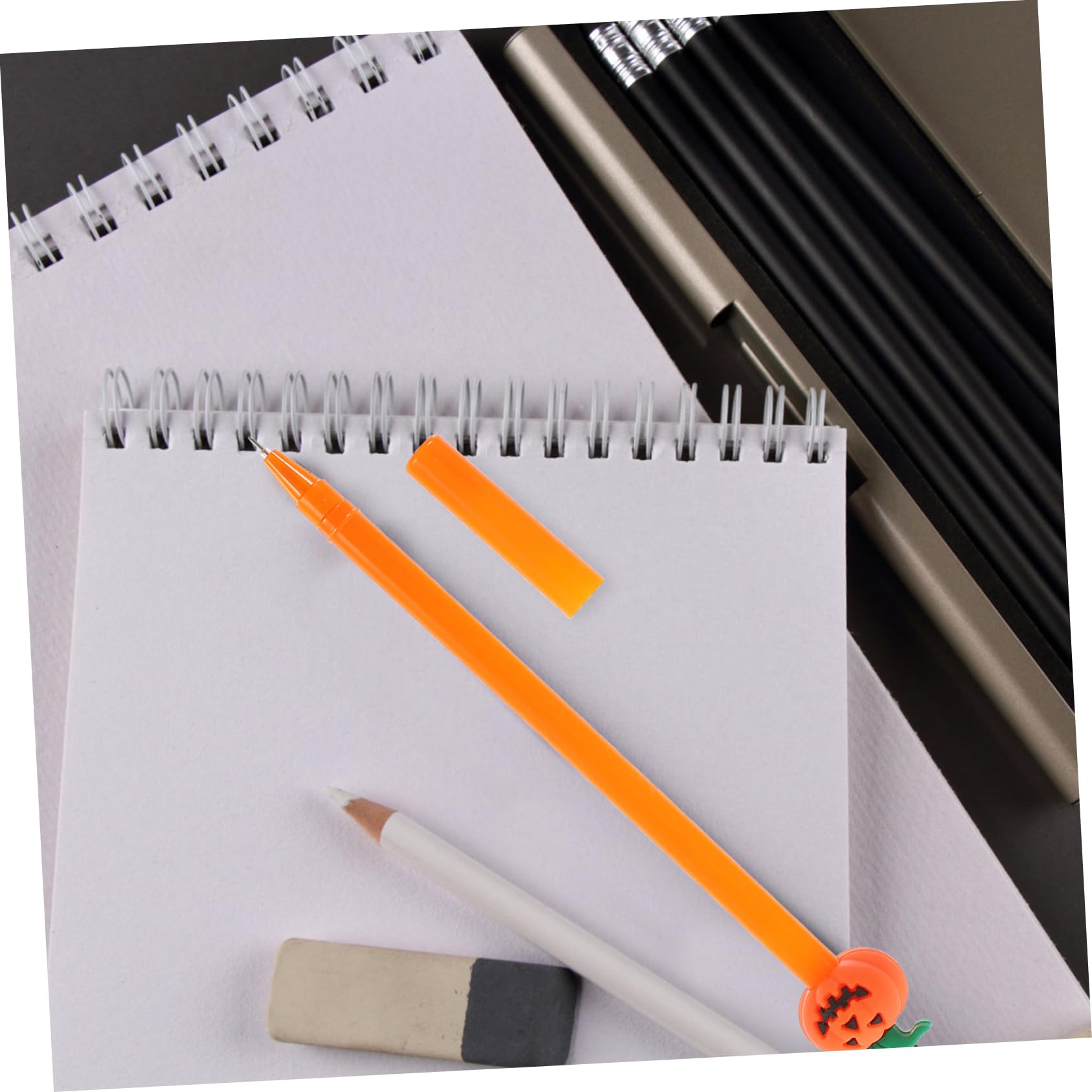 Operitacx 120pièces Stylos à Encre Gel Cartoon Citrouille Pour Étudiants Fournitures Scolaires Et De Fête Halloween