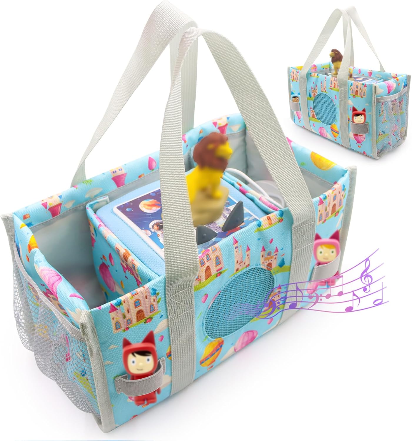 Borsa Da Trasporto Per Set Iniziale Di Lettori Audio Toniebox, Custodia - Foto 4