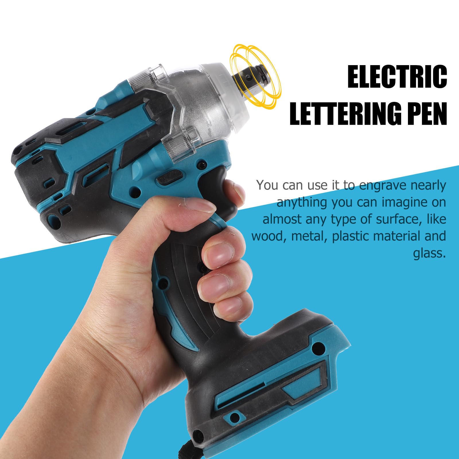 Stylo à Graver Électrique 220v 220w Rotation Bidirectionnelle pour Métal