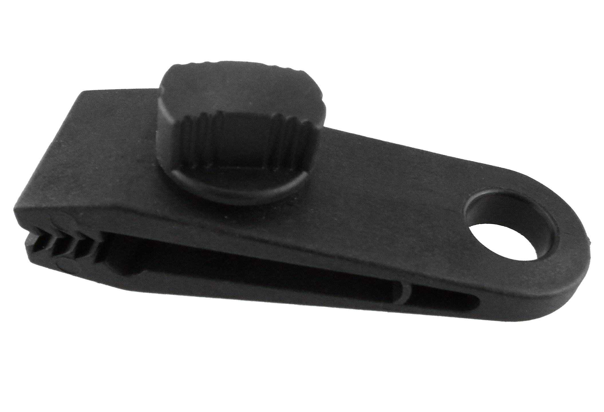 Cost Wise Black Taraulin Clips/Tarp Grips Pack Of 6 Tarpaulin Clamps/Clips Screw Down Holders Replacement Eyelets…