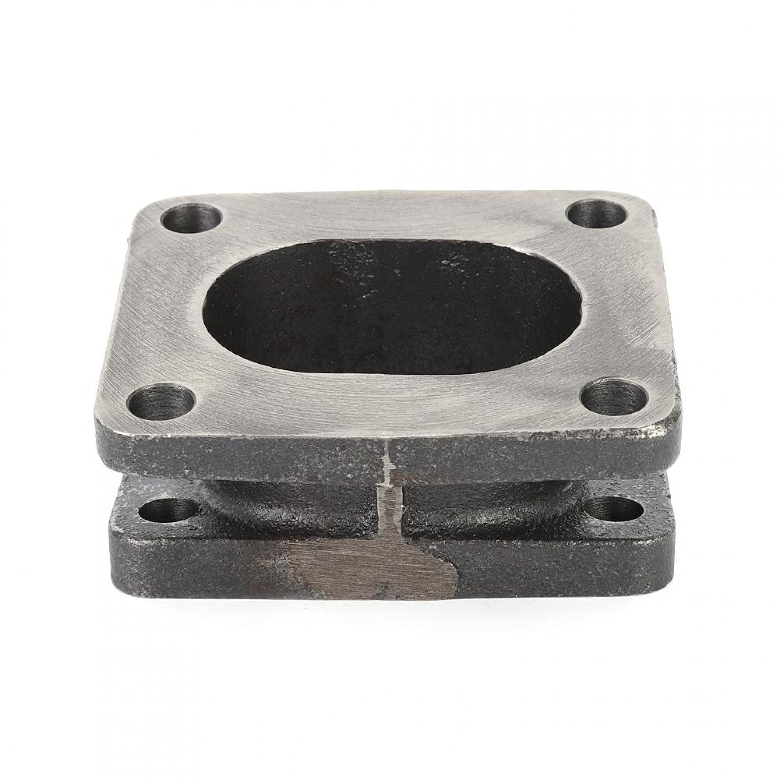90 Deg SS Turbo Charger Flange Conversion Adapter T3-4 bolt to T2-4 bolts+ Gasket | UK