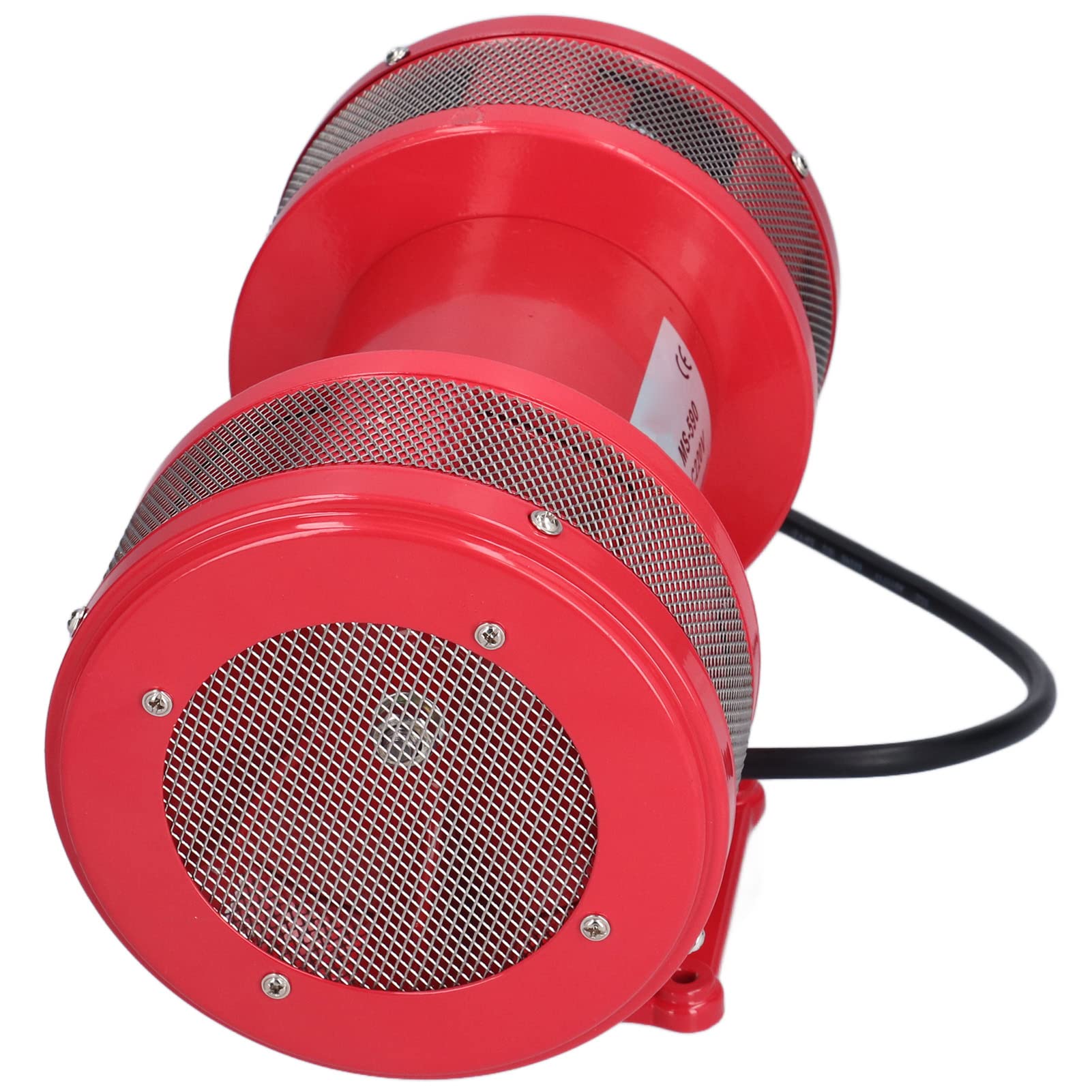 Jectse MS-590 Alarma de Motor, 135dB AC 220V Motor Industrial Alarma Campana de Alarma Sonido Zumbador Sirena, Fuerte Alarma/Sirena Impulsada por Motor Eléctrico Industrial