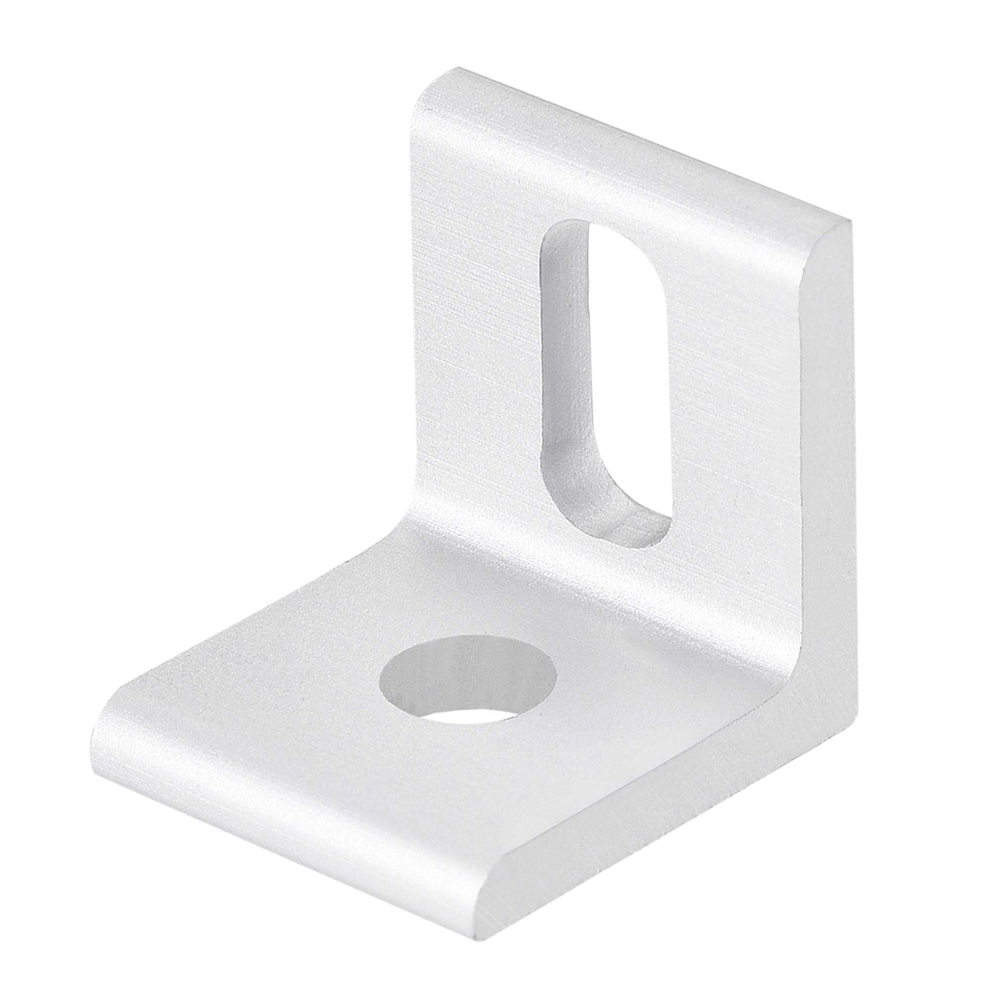 Équerre de fixation en L 20x20x18 mm pour assembler un établi ou un meuble en profilé 2020