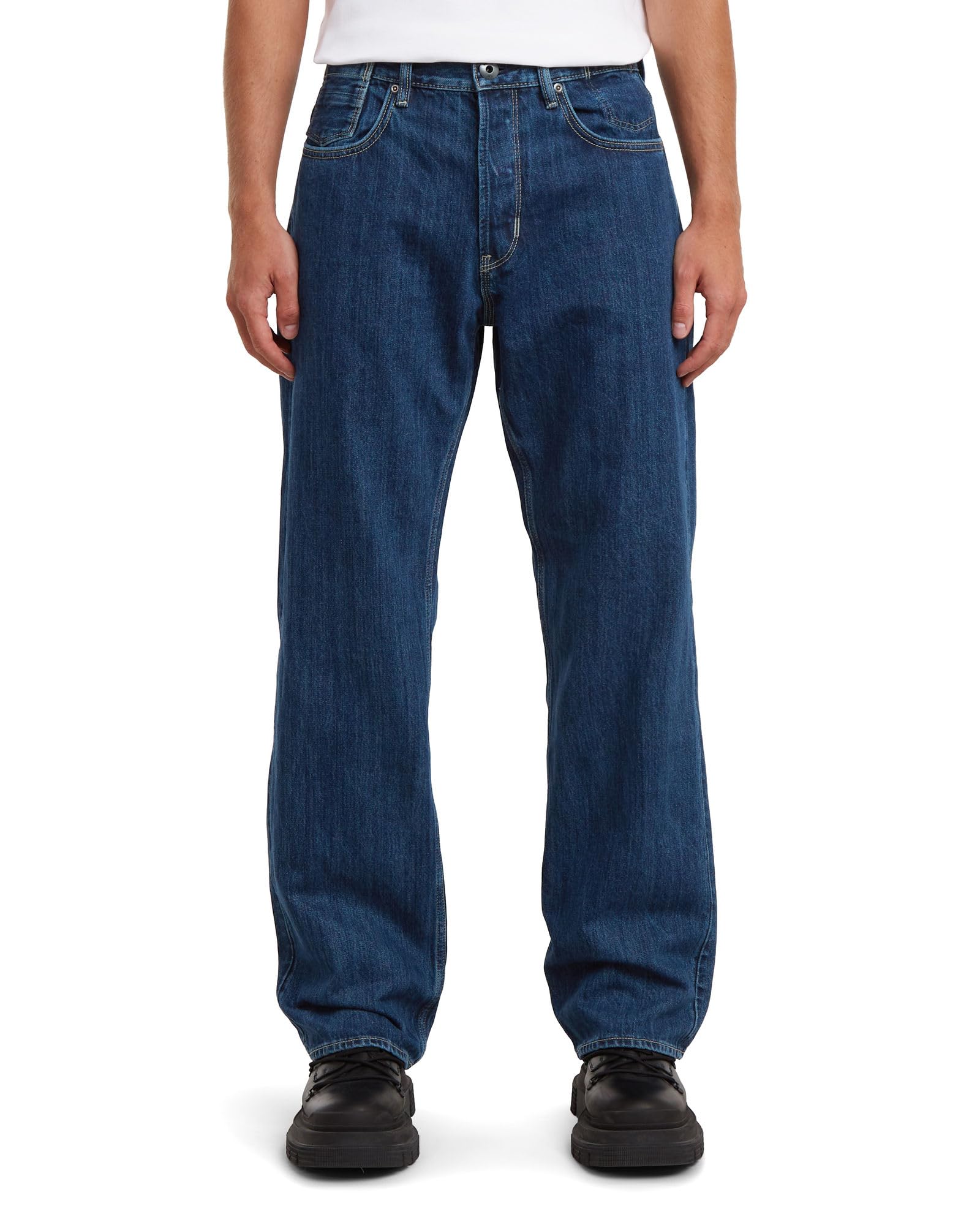 G-STAR 8719965012981 Deeggie Relaxed Straight, Azul (Worn in Blue Stream D27736-d577-h561), 32W / 34L