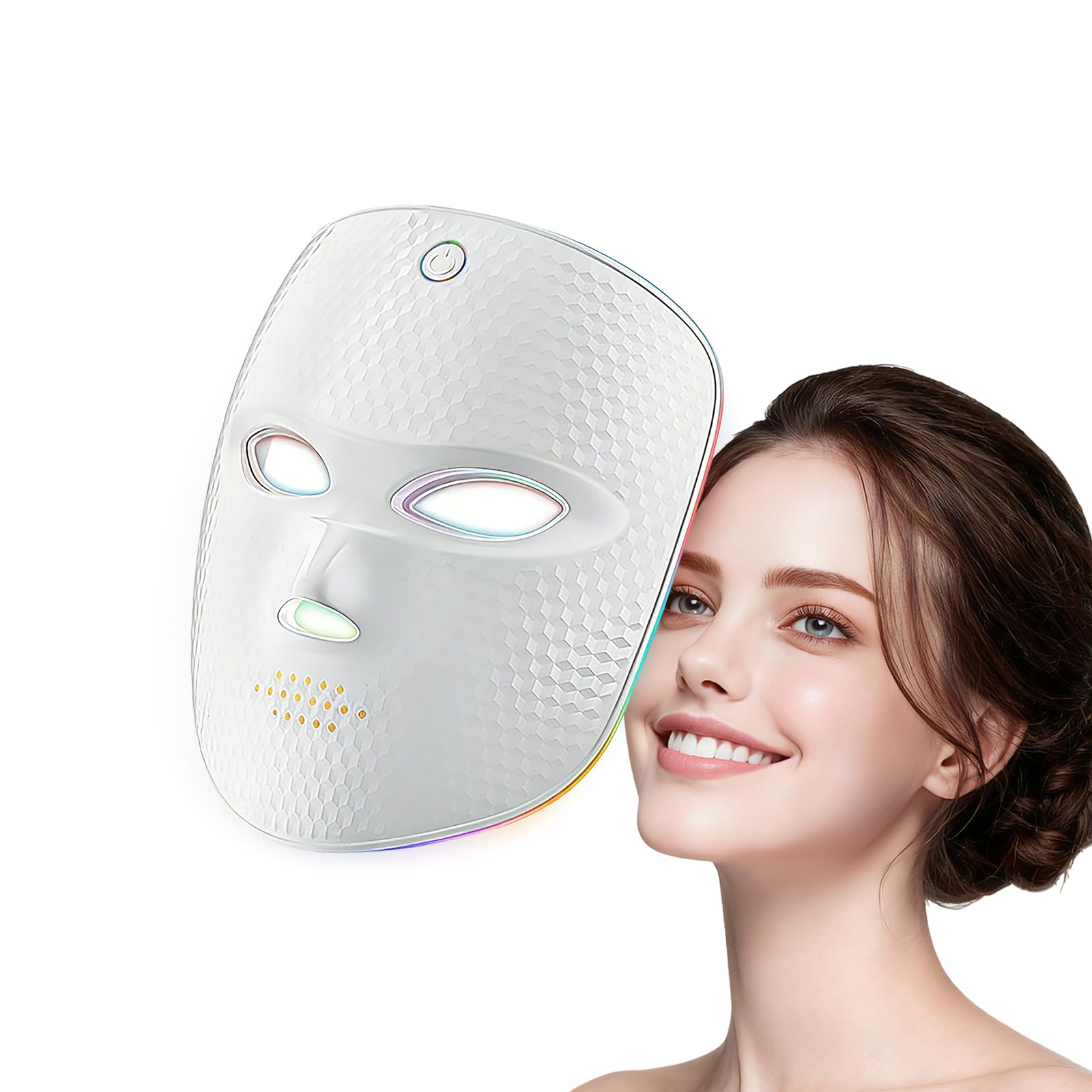 A SMALLGOAL LED Therapy Mask,(Model M226 and MN1 LED Facial Mask),S...