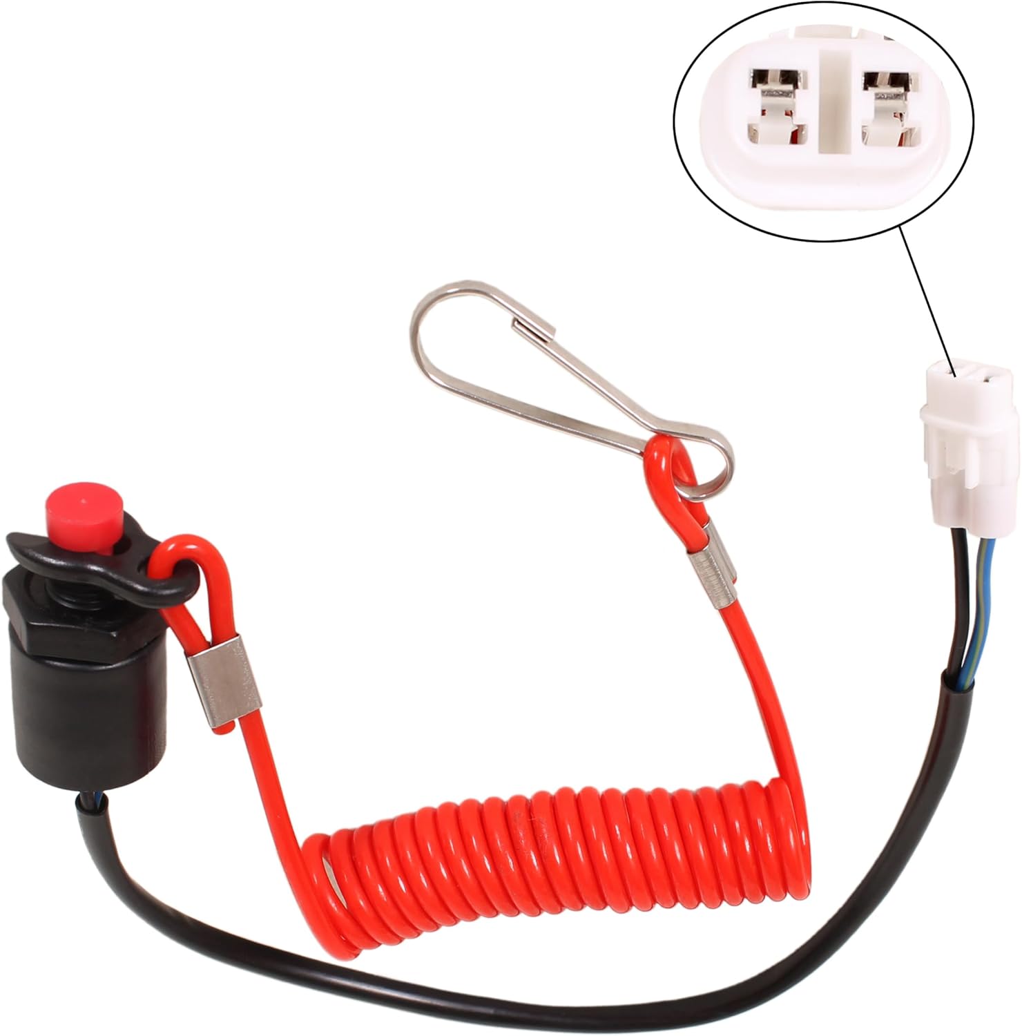 Boat Engine Emergency Kill Stop Switch 37820-93J00 37820-93J01 37820-93J02 37820-93J03 37820-93J04 37820-93J05 for Suzuki 8 9.9 15 25 30 40 50 60 70 80 90 100 115 140 150 175 200 225 250 300 HP