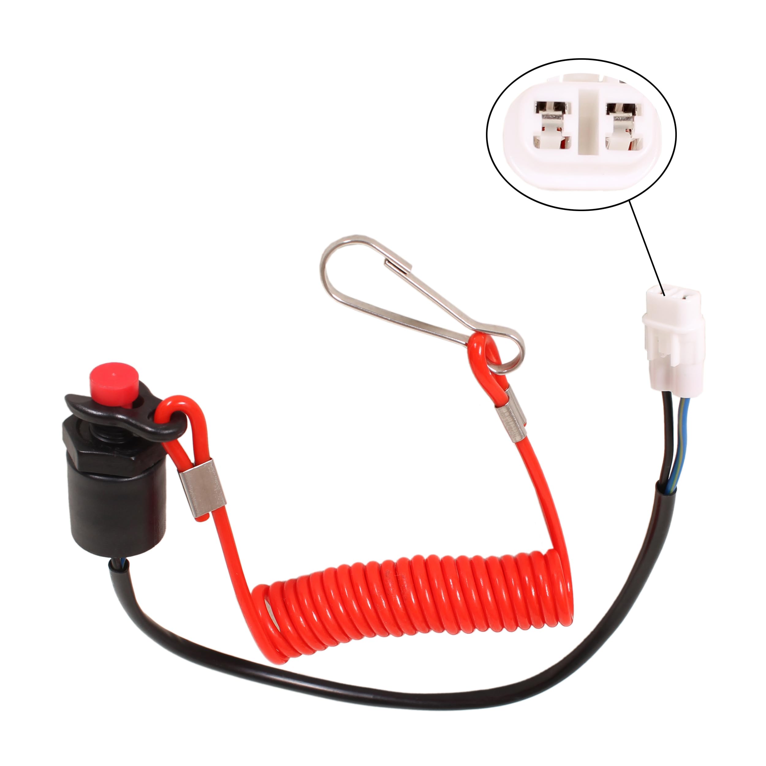 Amazon.com: Boat Engine Emergency Kill Stop Switch 37820-93J00