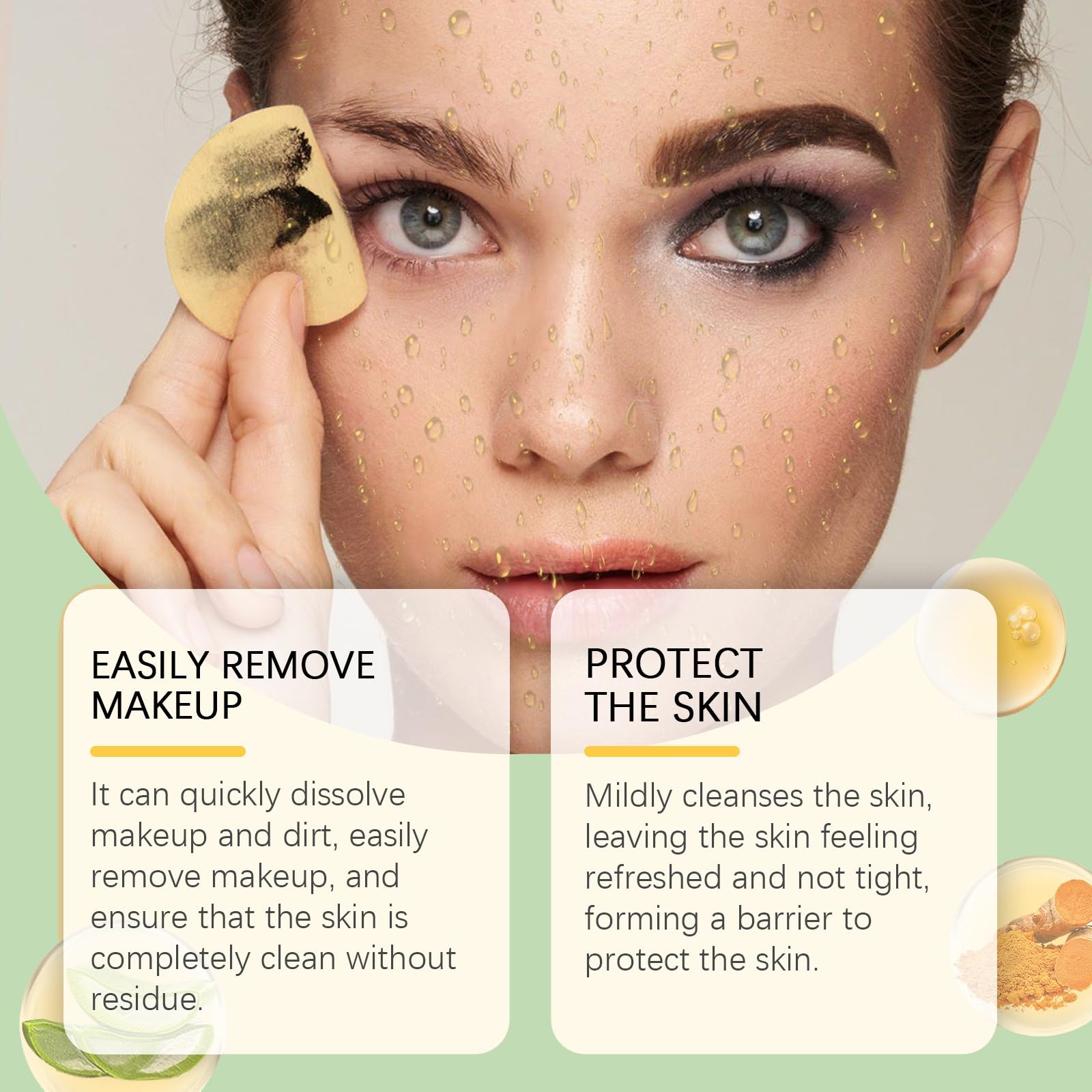 Démaquillant Avocat,Avocat Baume Nettoyant pour le Visage,Baume Nettoyant Fondant pour le Visage,Baume Nettoyant Démaquillant,Nettoyant Doux Rafraîchissant,Démaquillant Naturel à l'Avocat