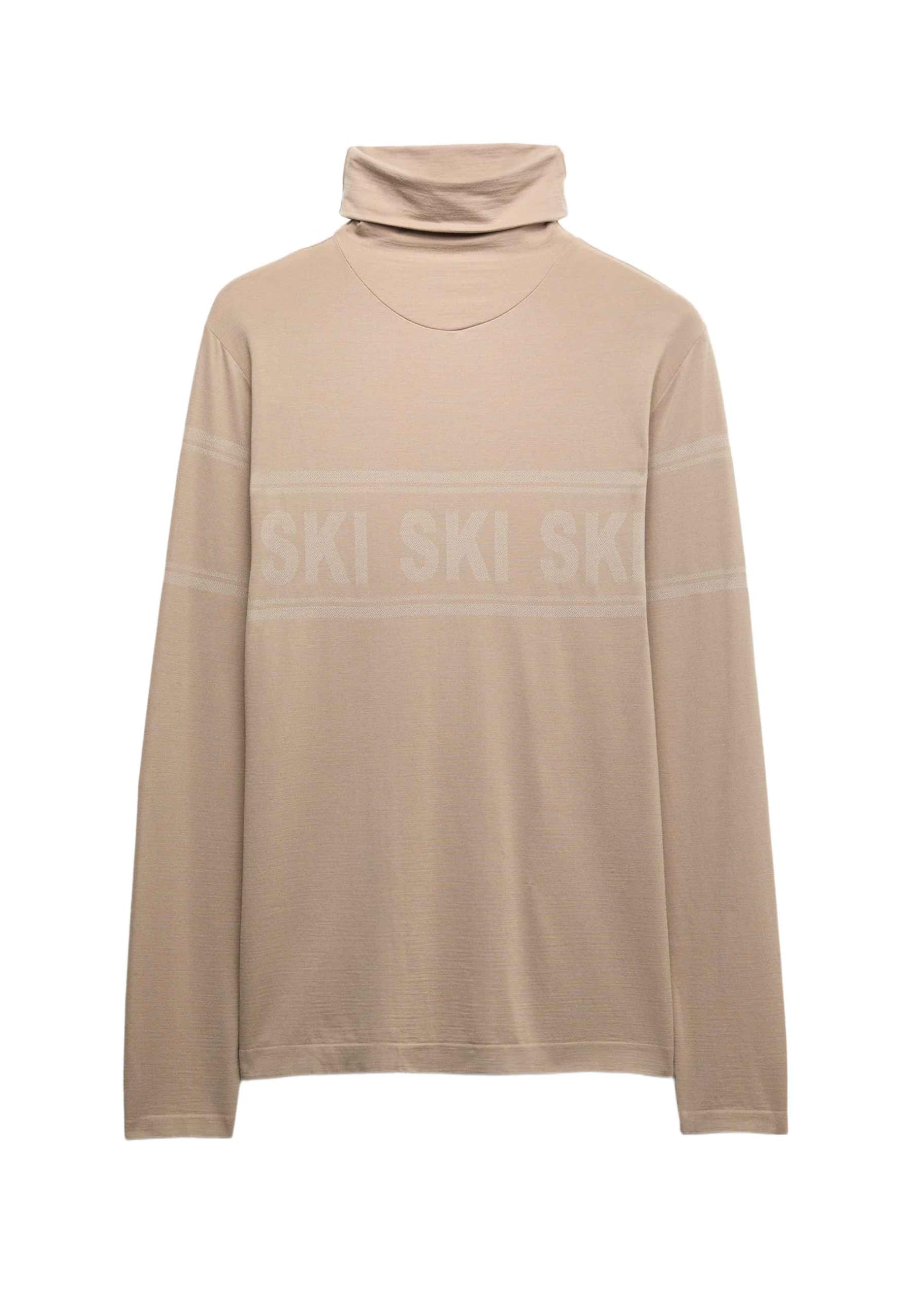 Marks & Spencer Donna Senza Cuciture Merino Lana Sci Strato Base Top