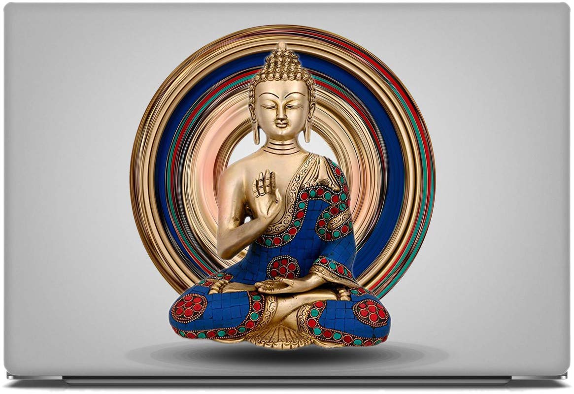 DivineDesigns™ Buddha Blue Laptop Stickers 15.6 inch - Stickers (B089DF6XK7) Amazon Price History, Amazon Price Tracker