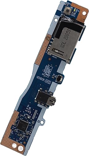 Miniatura 5 de Deal4GO Botón de encendido Audio Lector de tarjetas SD Placa de ES NS-C782 5C50S25046 Reemplazo para Lenovo IdeaPad 3-15IML05 3-15IIL05 3-15IGL05