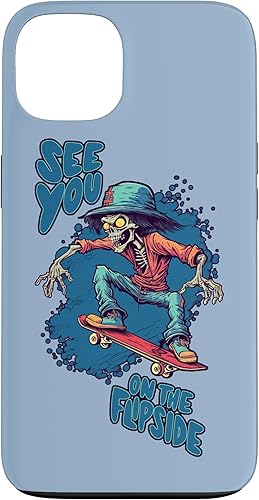 iPhone 13 Skateboarder skaterramp divertida cita Skateboarding Skateboard caso