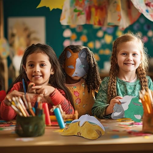 Miniatura 6 de Caydo 4 piezas de 7 hojas de lona de plástico de 10.5 x 13.5 pulgadas, malla de plástico para bordado, hilo acrílico, proyectos de ganchillo de