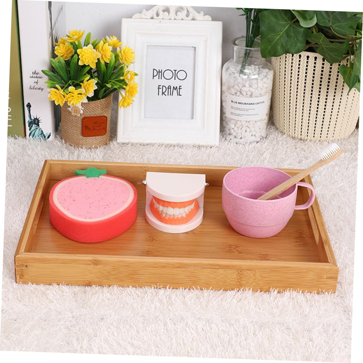 Giocattolo Educativo in Legno Montessori 1 Pezzo Beige