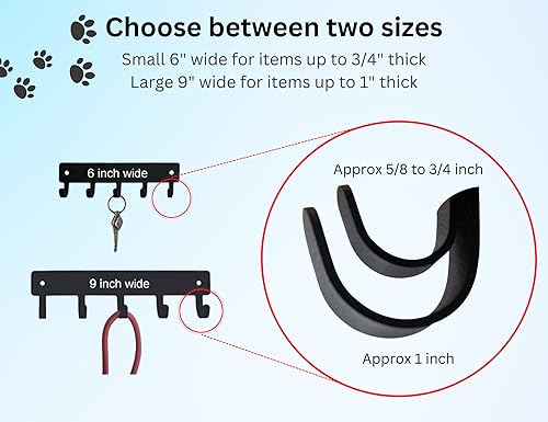 Miniatura 2 de The Metal Peddler Pit Bull Terrier (orejas naturales) Perro  Percha para llaves  Pequeño 6 pulgadas de ancho  Hecho en Estados Unidos regalo para