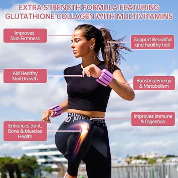 Glutathione Collagen Glow Gummies for Women, Glutathione Collagen Glow Gummies for Dark Spot, 60/120Pcs Korean Organic Glow Beauty Collagen for Skin Care Anti-Aging (1)