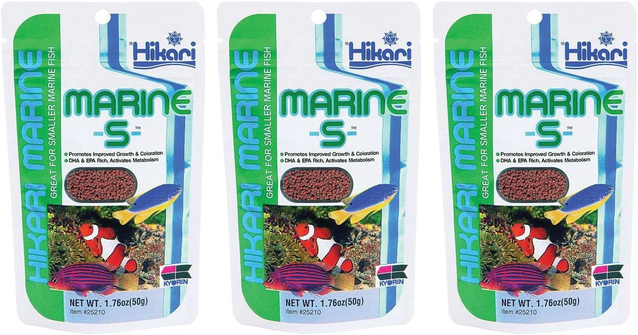 Marine S Pellets 50g *Pack of Three* - BUNDLE