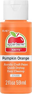 Apple Barrel Acrylic Paint in Assorted Colors (2 oz), JA20588, Pumpkin Orange