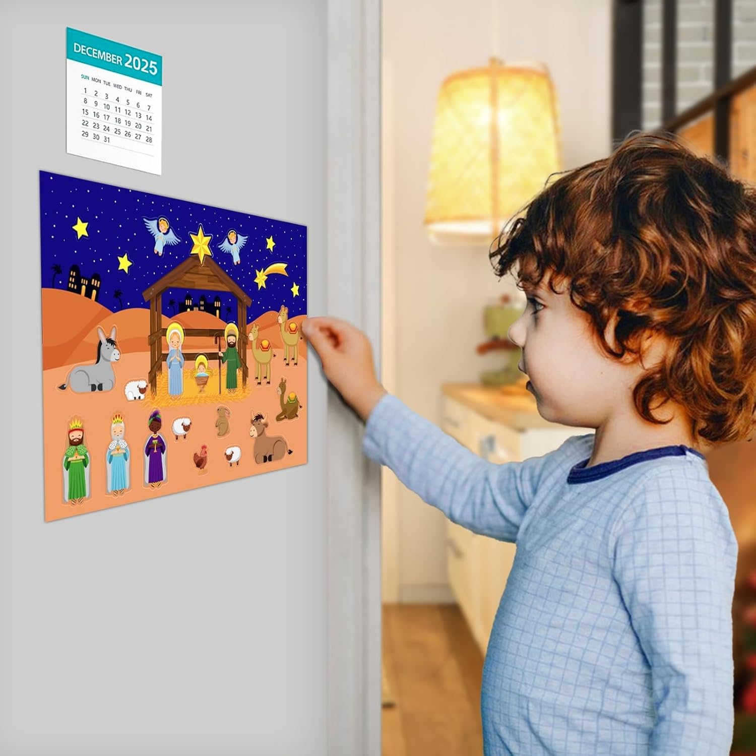Snapklik.com : Nativity Advent Calendar 2025 Kids - Religious Advent ...