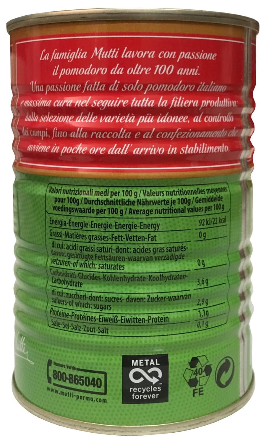 Mutti Tomaten Mix Vorratspack 24x400g Pelati Polpa Cherrytomaten im eigenen Saft Dose 100% italienische Tomaten für Saucen Pizza Pasta Italian Gourmet polpa