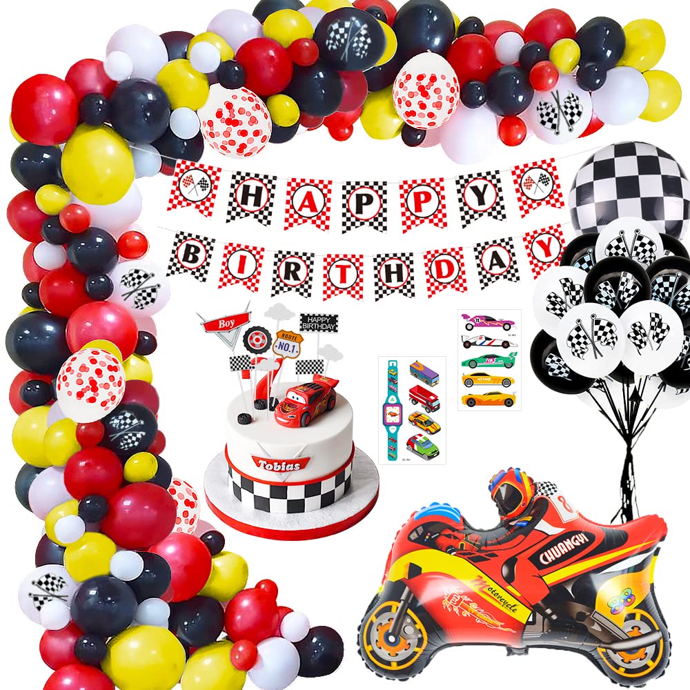 Buy Race Car Birthday Party Supplies, Car Themed Party Decorations for