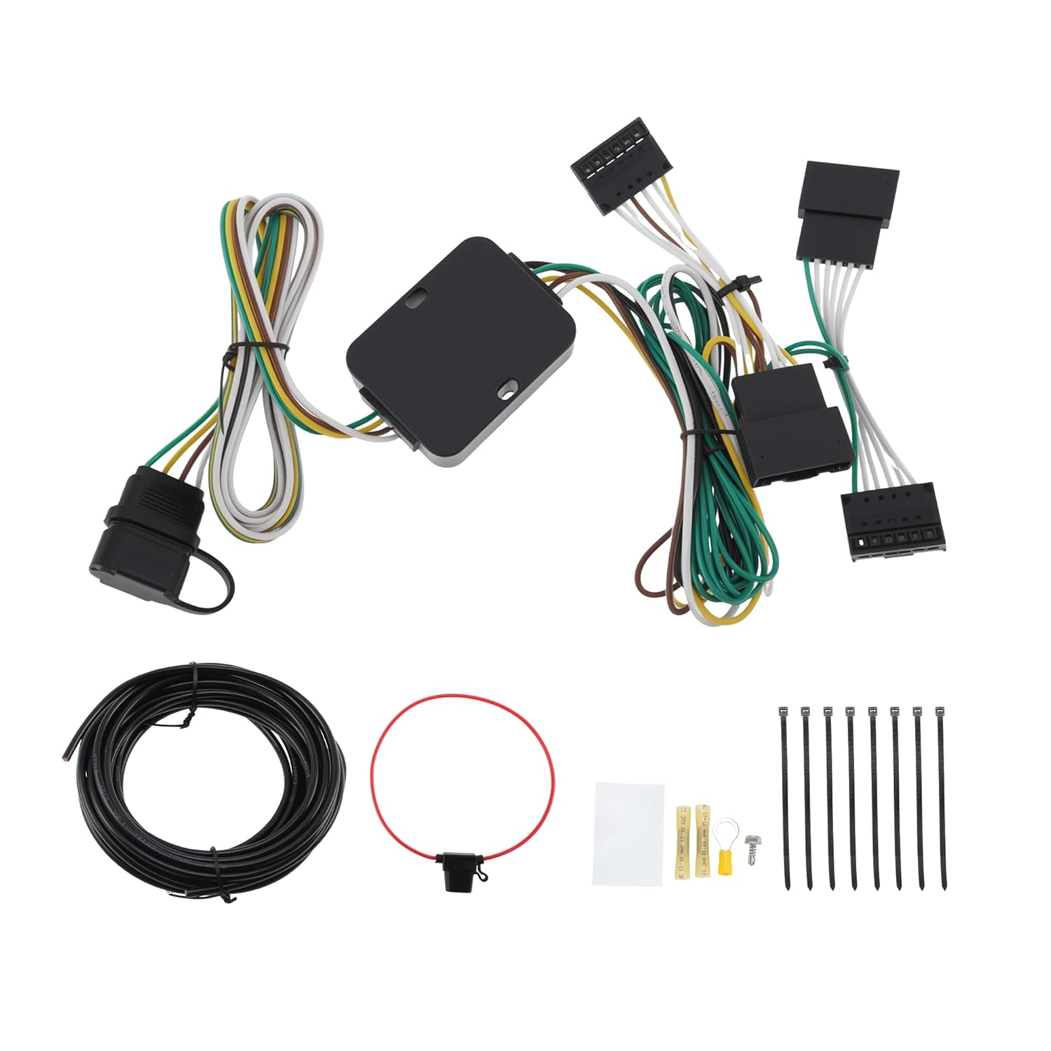 1 Set 4 Trailer Wiring Harness 56534 Towing Hitch Wiring for BMW X5 2015-2018 Connector Towing Harness Converter