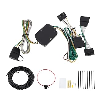 1 Set 4 Trailer Wiring Harness 56534 Towing Hitch Wiring for BMW X5 2015-2018 Connector Towing Harness Converter