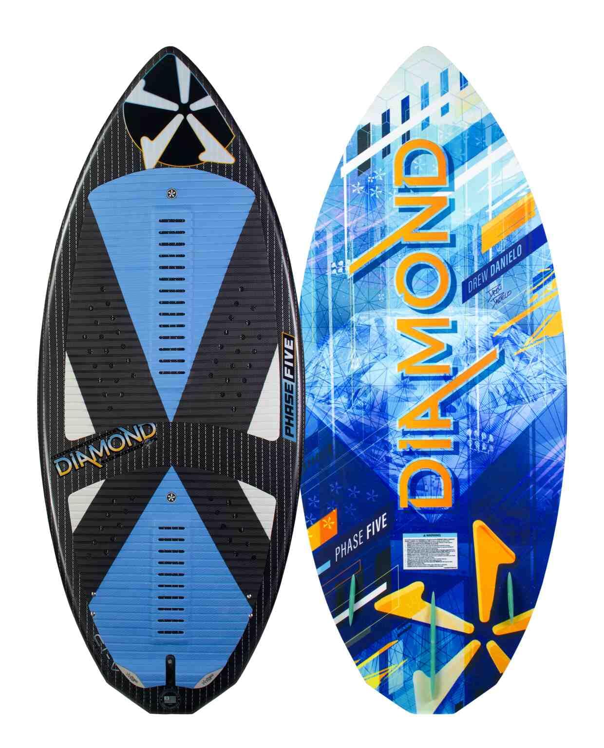 Phase 5 Wakesurf Board Diamond Turbo 54