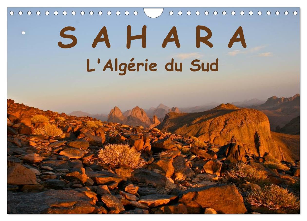 LE SAHARA L'Algérie du Sud (Calendrier mural 2026 DIN A4 horizontal), CALVENDO calendrier mensuel: Le Sahara de l'Algérie du Sud : contact avec le ... sa nature et sa culture (CALVENDO Places)
