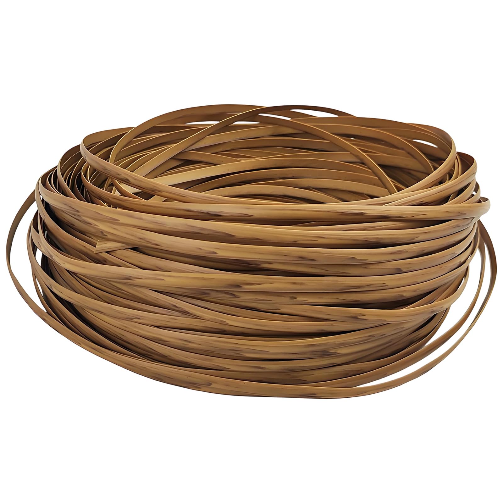 Wicker Repair Set 120 Feet Rattan Replacement Simple to Install Weaving Strands Set for Damaged Furniture Impermeable Wicker Repair