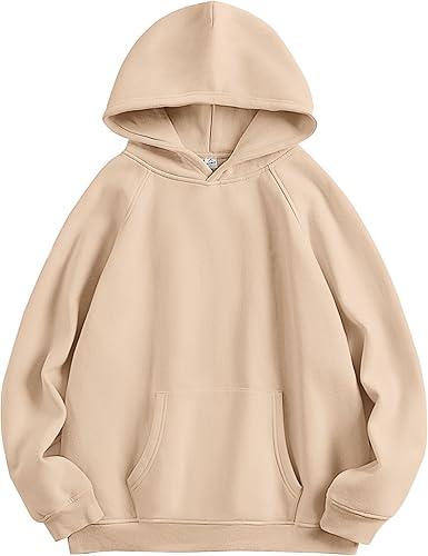 ANRABESS - Sudaderas con capucha para mujer, sobre talla, de vellón de manga larga, modelo de 2024, para otoño