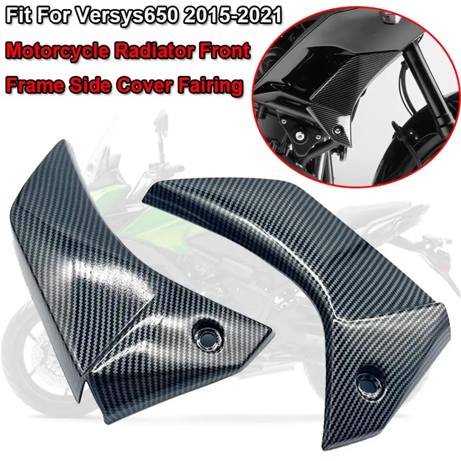 ochronna chłodnicy Akcesoria motocyklowe do Versys650 2015-19 2020 2021