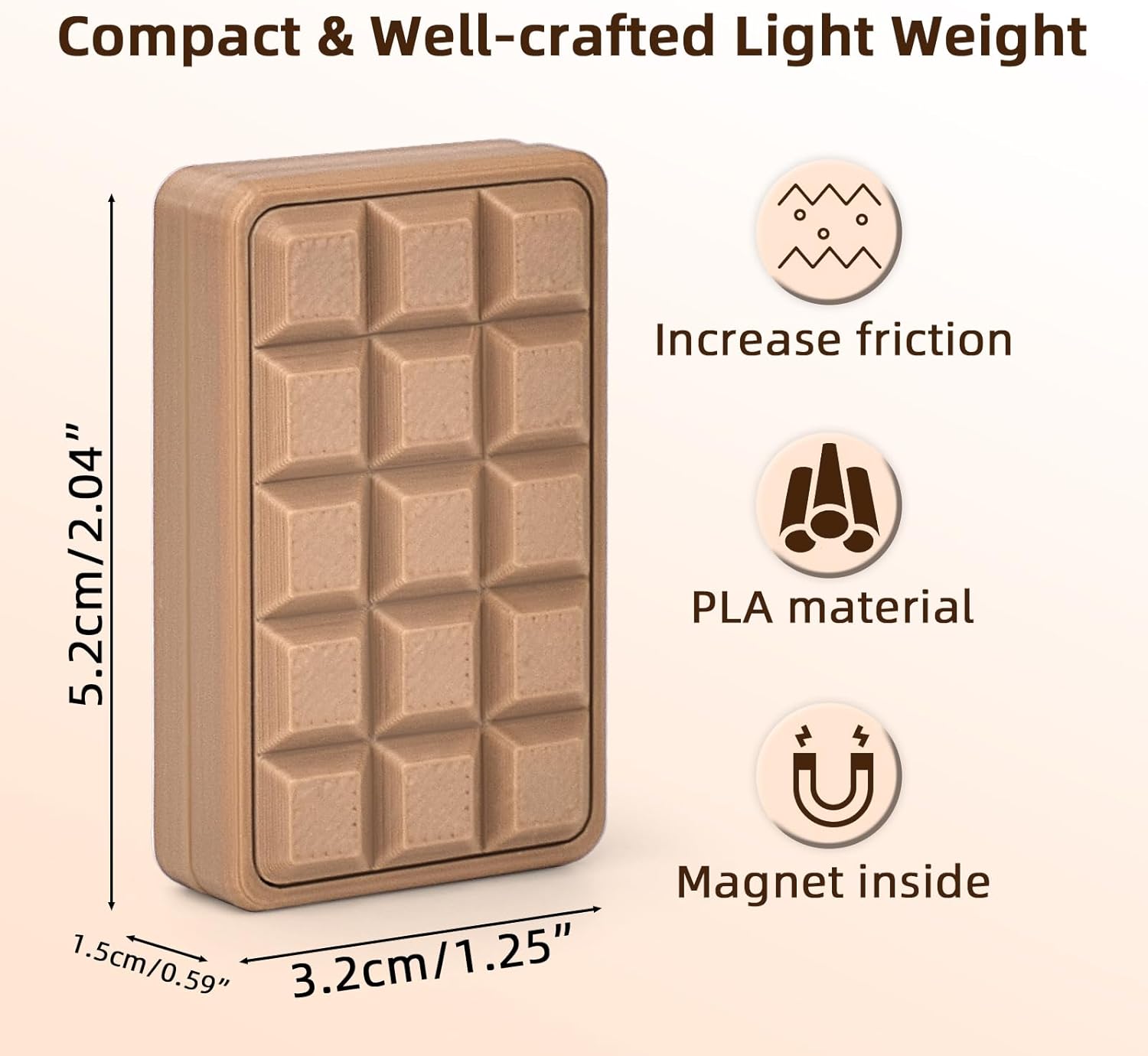 Fidget Toy Adults Magnetic Slider Fidget Tools Anxiety Annoy Relieving Fidget Smooth Operation with Mesmerizing Sounds for Stress Relief Gifts for Office
