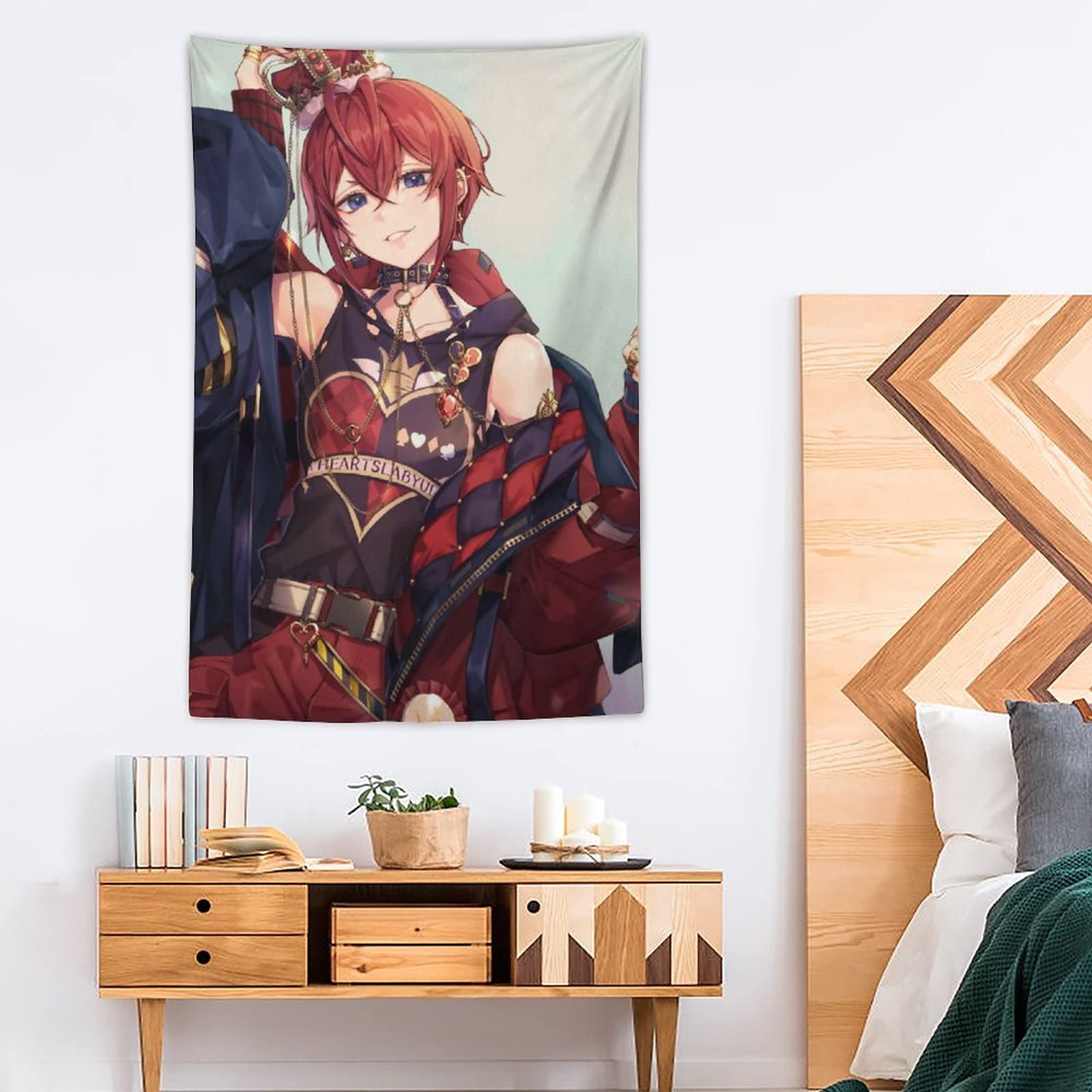 Amazon.co.jp: タペストリー リドル・ローズハート ツイステ アニメ 