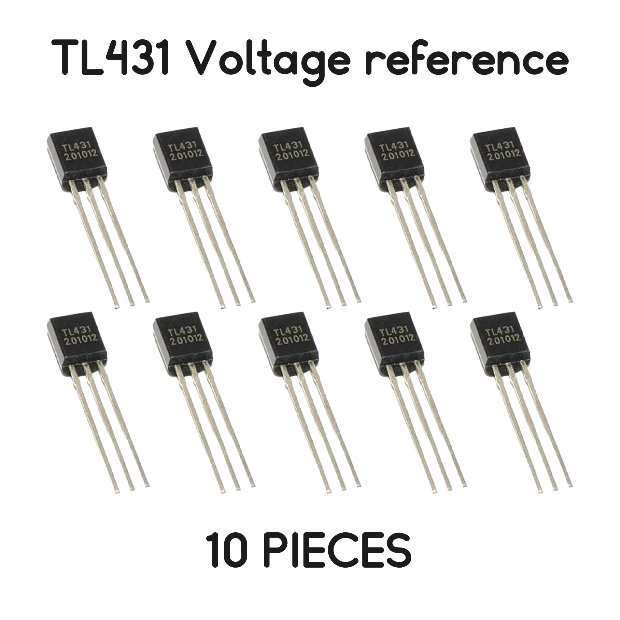 10 PEZZI Riferimenti Di Tensione TL431 TL431A SMD SOT-23 - Regolatori Shunt Per Circuiti Elettronici - Foto 2