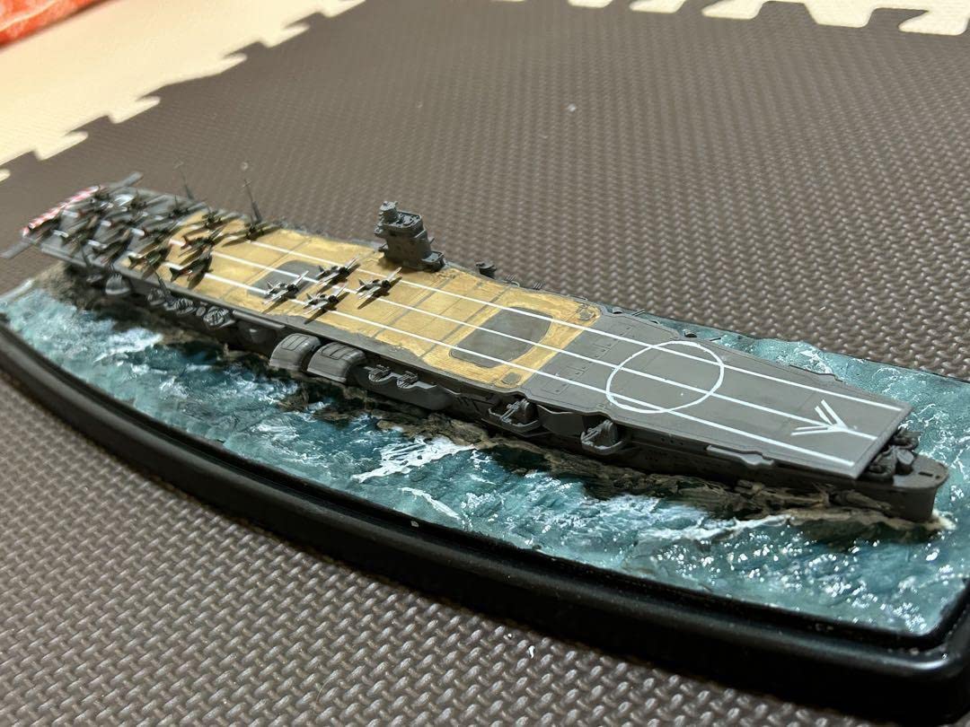 Amazon | アオシマ製 1 700日本海軍空母 飛龍 ジオラマ完成品  