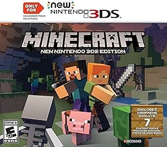 Minecraft: Exclusively compatible with *New* Nintendo 3DS Edition