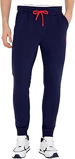 يو اس بولو اسن بنطلون رياضي بقصة سليم للرجال، 85% قطن و15% بوليستر