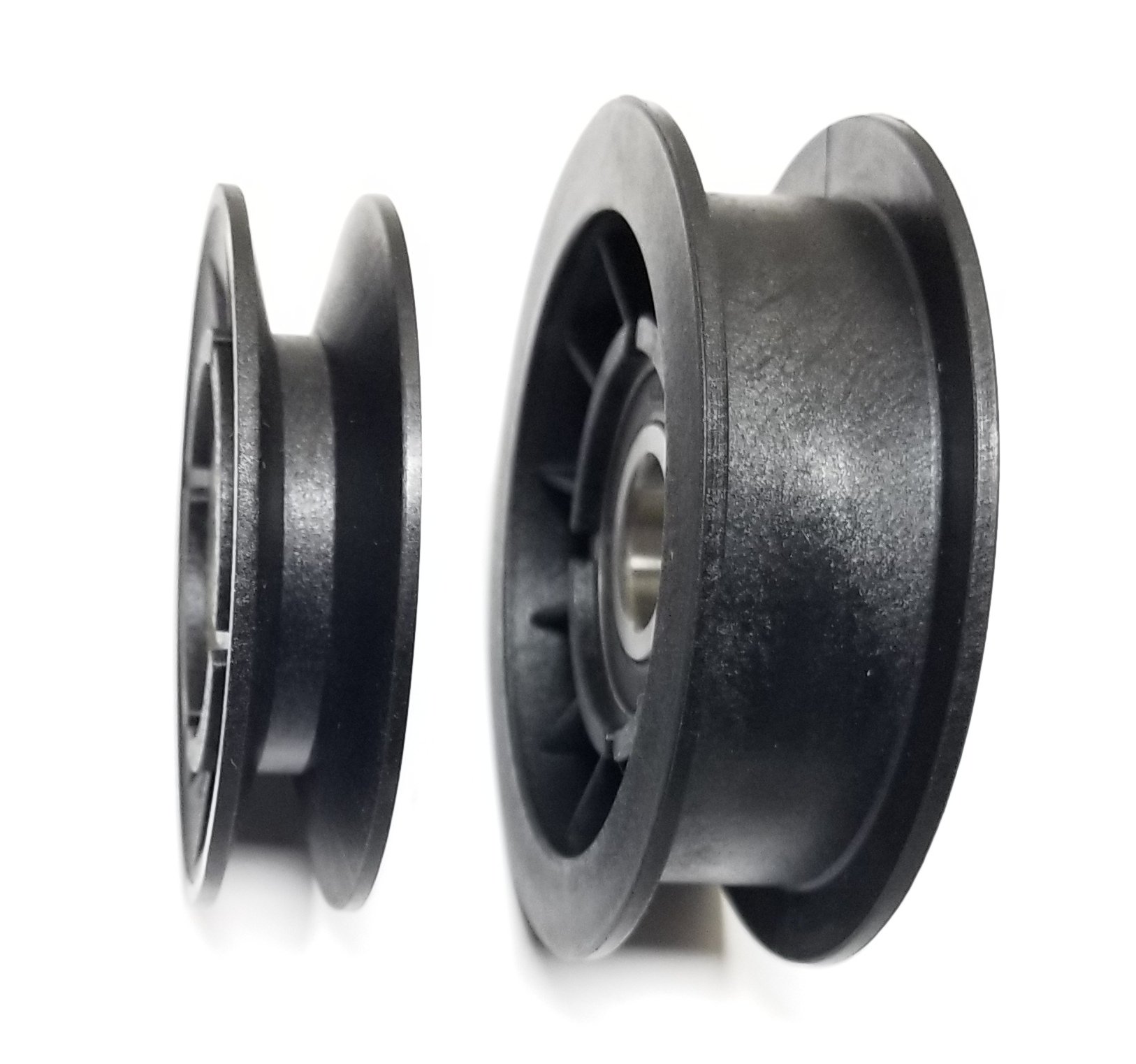 Poulan Husqvarna Jonsered Handwerker Set von 2 Drive Riemenscheiben, v-idler für 532194326 194326; flache Faulenzer für 532194327 194327
