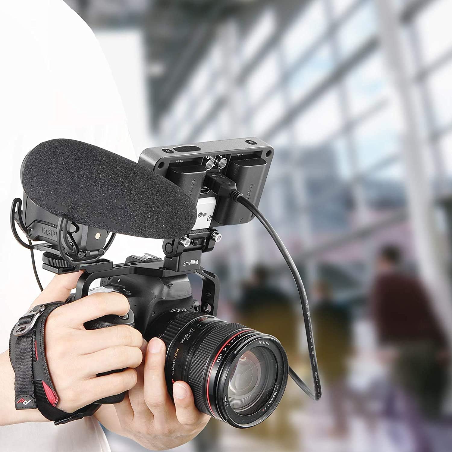 Tор Brаndѕ SMALLRIG Cage for Canon EOS 6D Mark II with Integrated Quick Release Plate for Arca Swiss and NATO Rail 2142