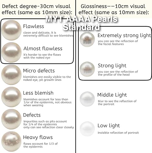 Miniatura 3 de 925 Sterling Silver Freshwater Real Pearl Drop Dangle Earrings Quality Pearl Hoop Earrings for Women