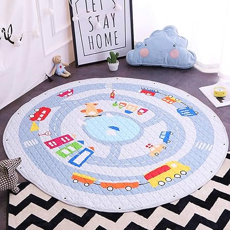 drawstring play mat