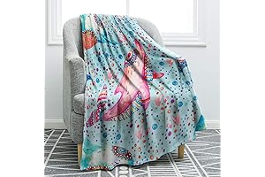 Jekeno Dolphin-Themed Comfort Blanket