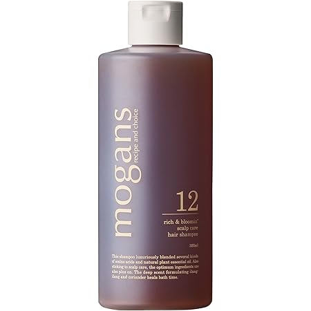 mogans recipe and choice (モーガンズ) リッチ＆ブルーミン (アミノ酸/無添加/ノンシリコン) アミノ酸系シャンプー (300ml) (医薬部外品)