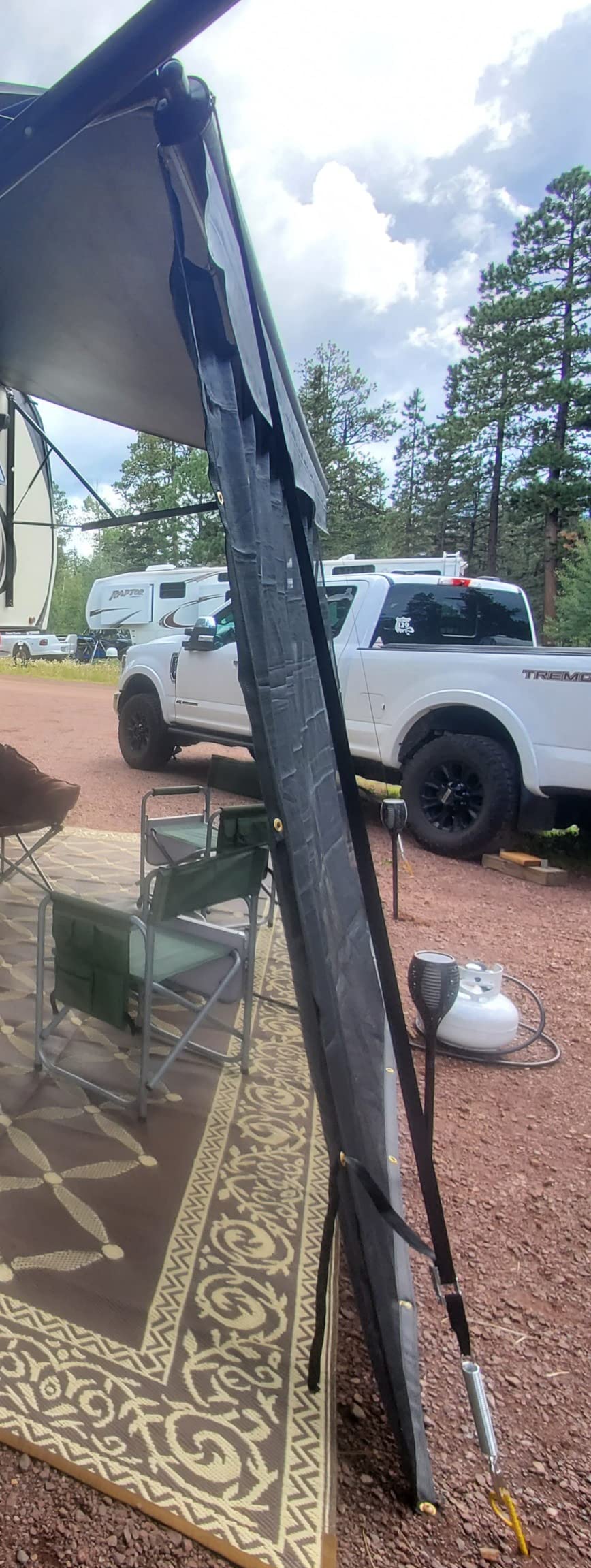 5/mo Finance Camco 42593 Awning Anchor Kit with Pull Tension Strap