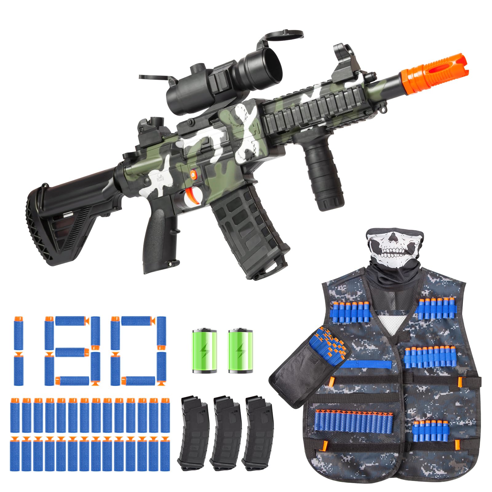 Amazon.com: Realistic Toy Gun for Nerf Guns Darts - Electric